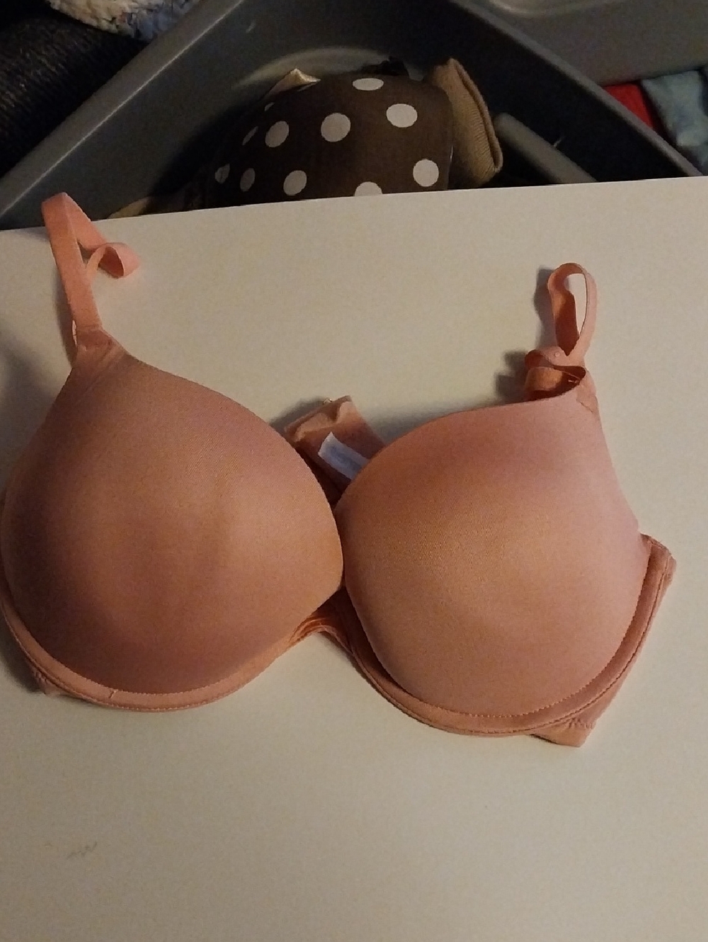 Mariemeili Smooth T-Shirt Bra in Peach Nude - Women Intimates